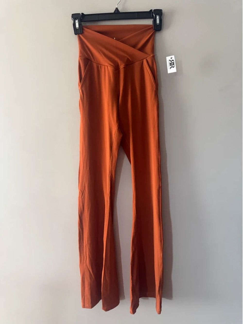 Athletic wide leg yoga pants | S